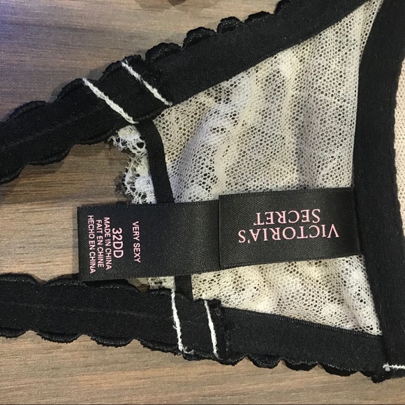 VS Very Sexy Unlined Lace Halter Bra - Picture 4 of 4